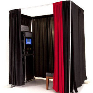 Pipe And Drape Photo Booth Enclosure Kit